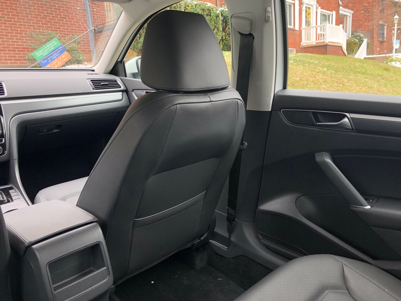 Another shot from the back seat - that is what you really should be buying this car for.